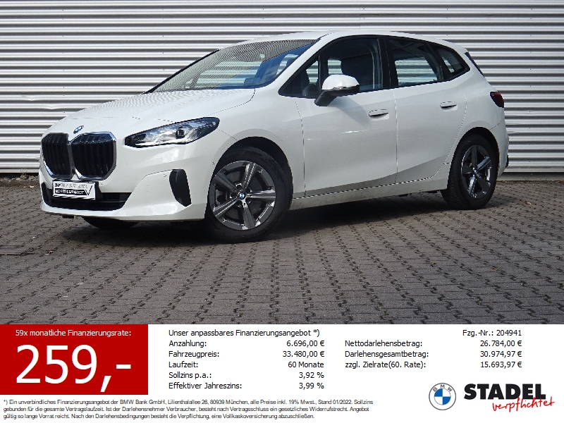 BMW 223i Active Tourer InnoPaket HuD 360 DriveAssis