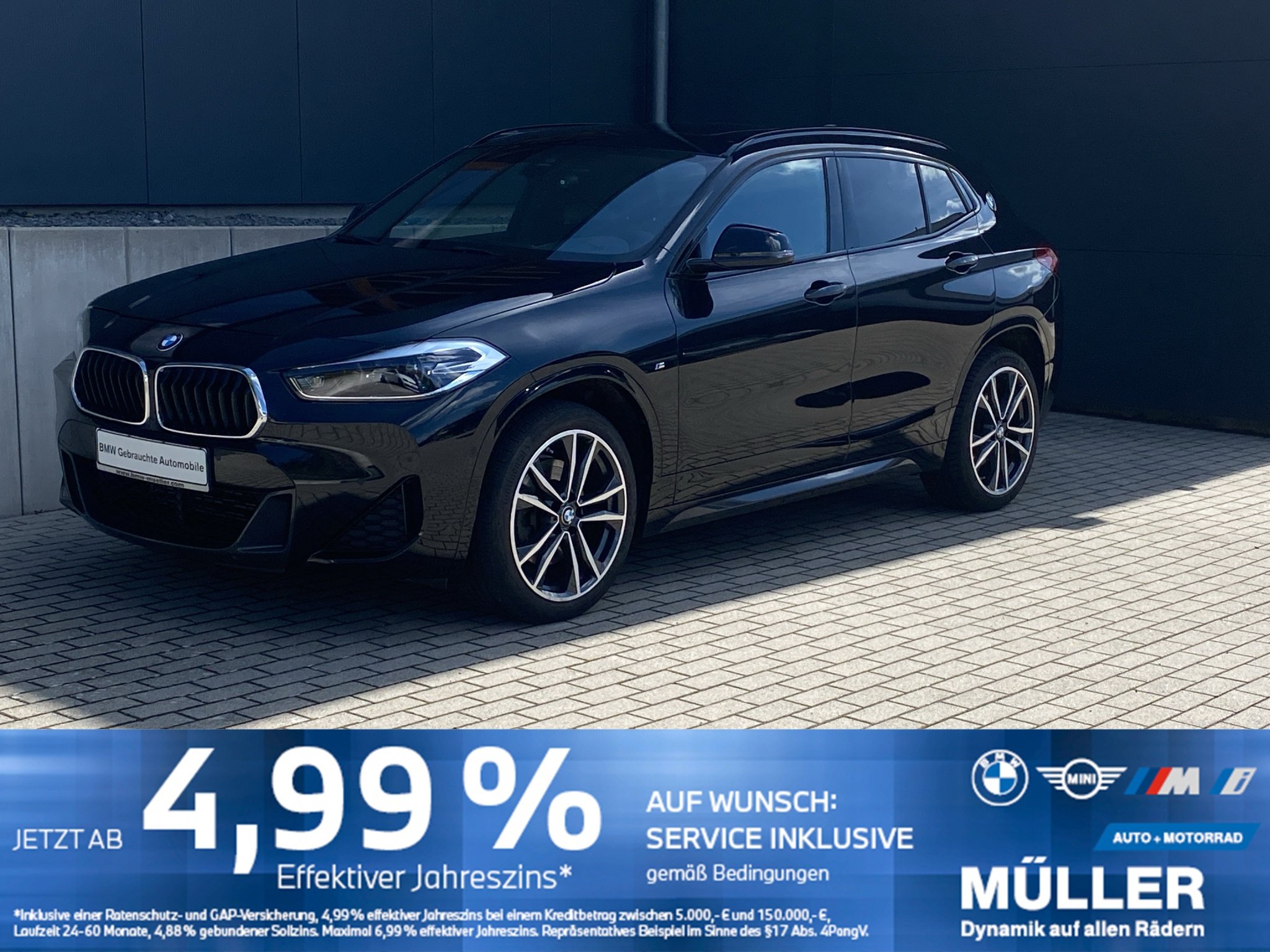 BMW X2 sDrive20d M Sport LED/CAM/PNAO/PRIVACY/DAB/SH