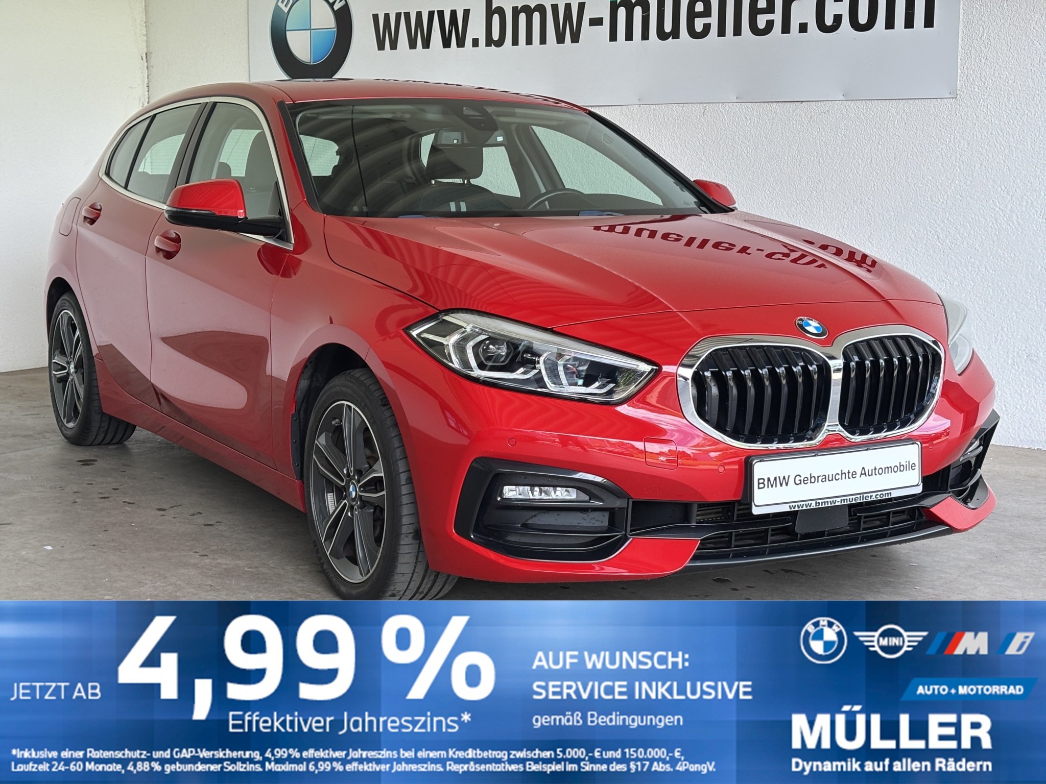 BMW 118d SCHALTER! Sport Line LED/TEMPO/DAB/PDC/SH