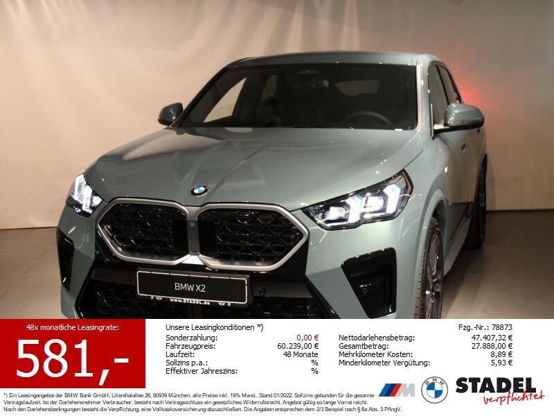 BMW X2 sDrive20d M Sportpaket