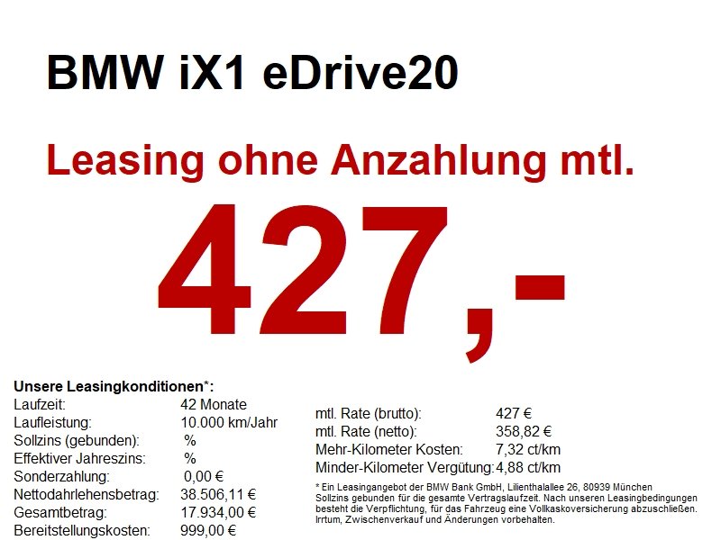 BMW iX1 eDrive20