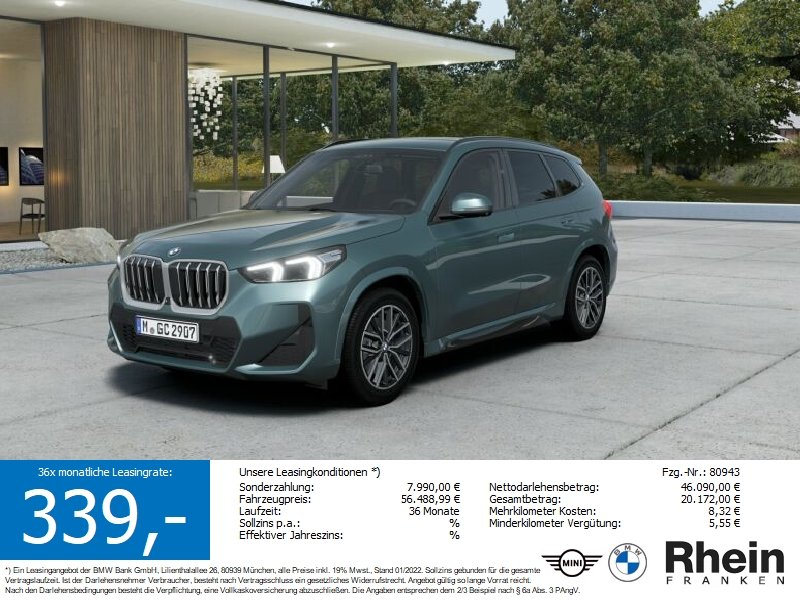 BMW X1 sDrive20i Navi. ACC. RFK. adapt. LED. Komfzg