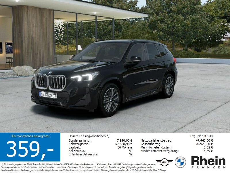 BMW X1 sDrive20i M Sportpaket AHK. HuD.