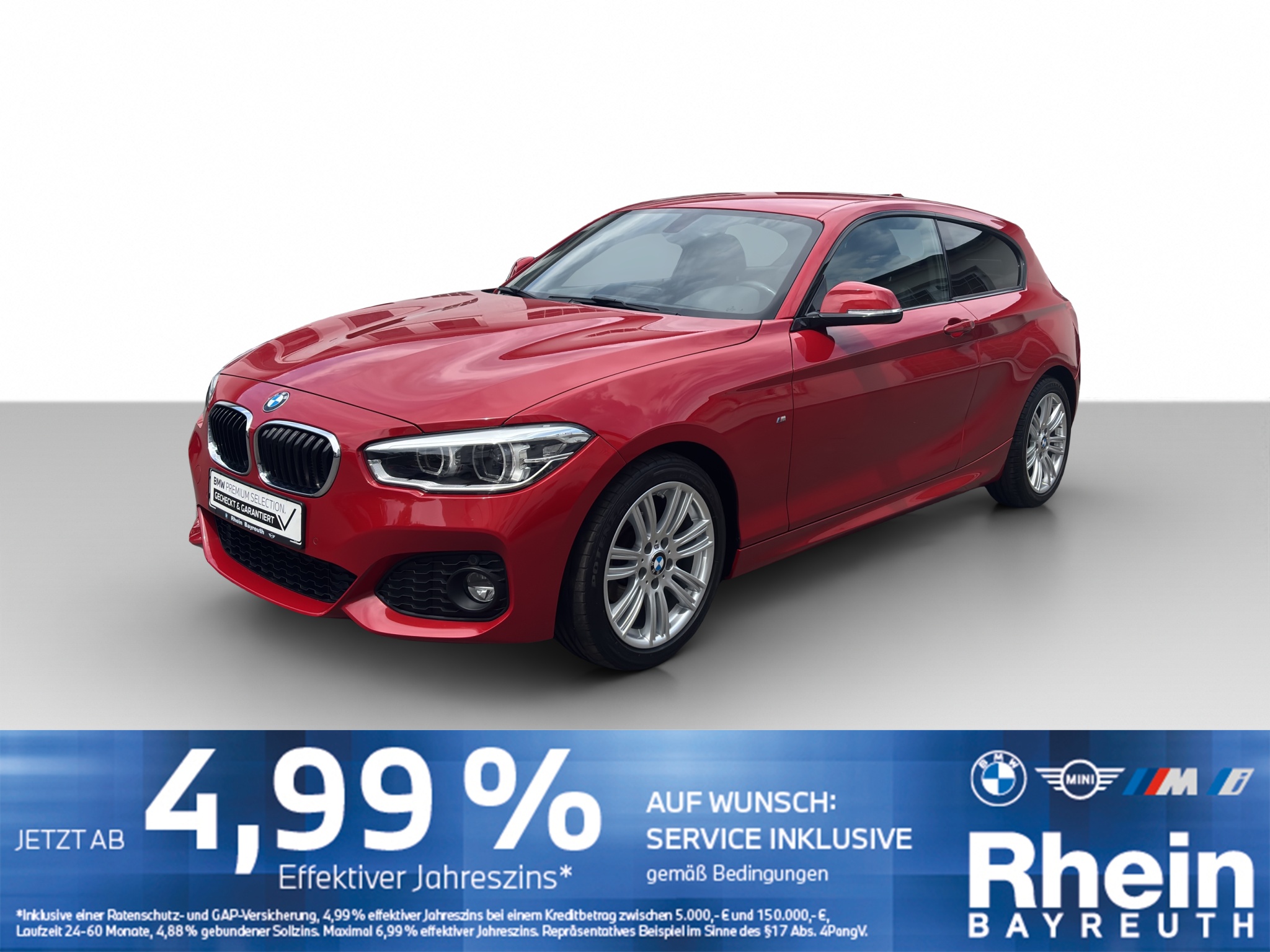 BMW 118i 3-trg M Sport Navi Bussines LED Hifi Shz