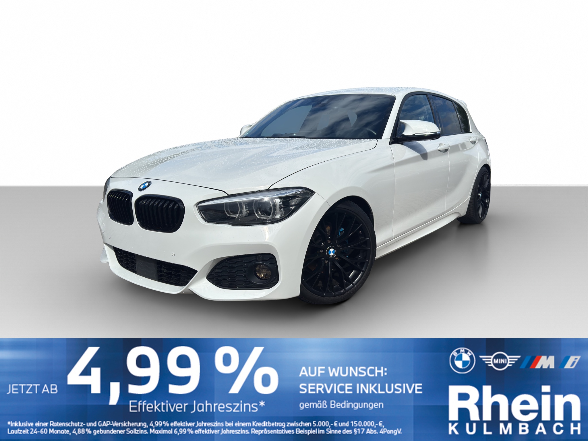 BMW 118d 5-trg Navi Prof LED ACC Hif Rfk Sitze el.