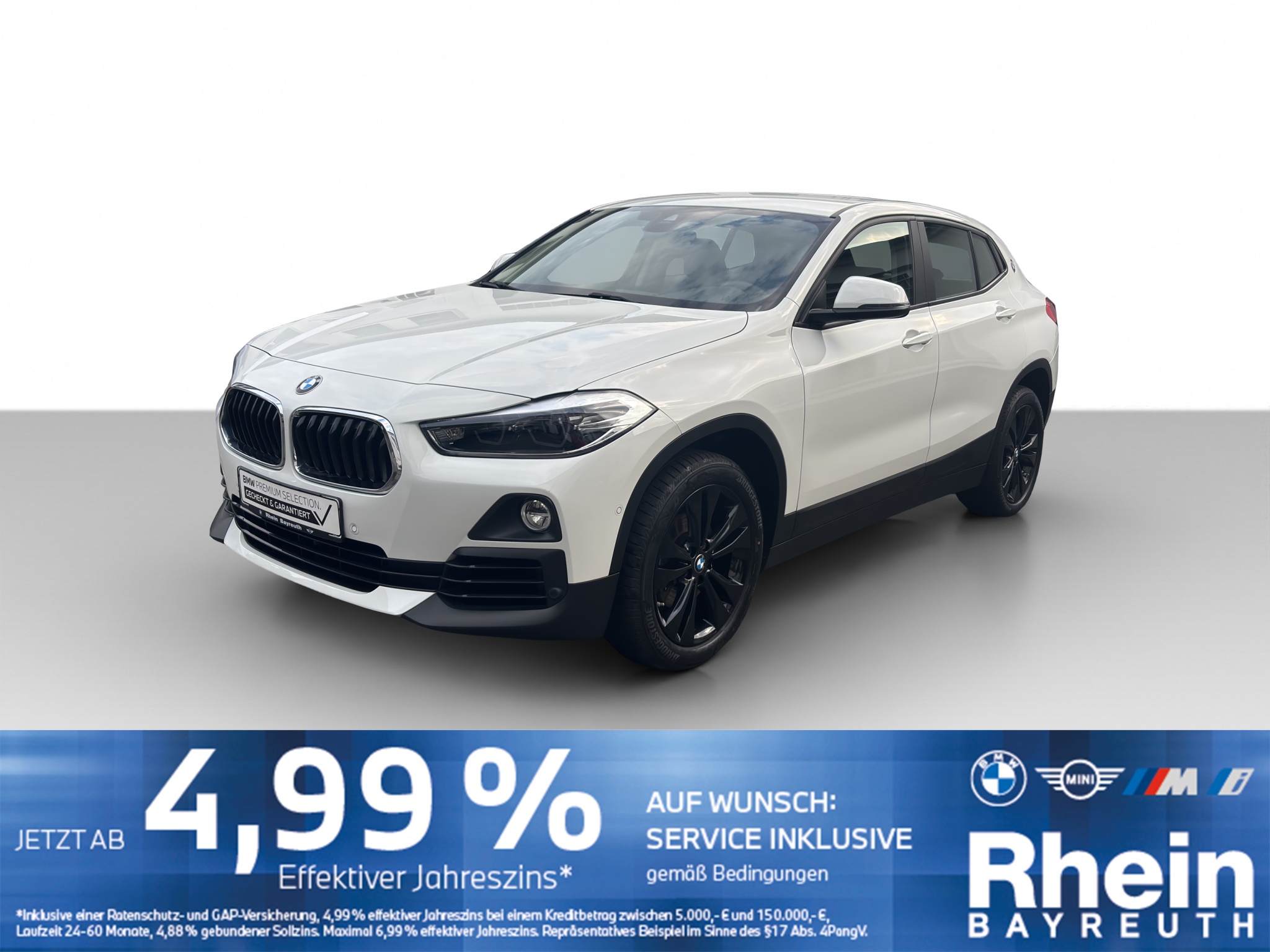 BMW X2 sDrive18i Advantage Navi LED Hifi Parkassist