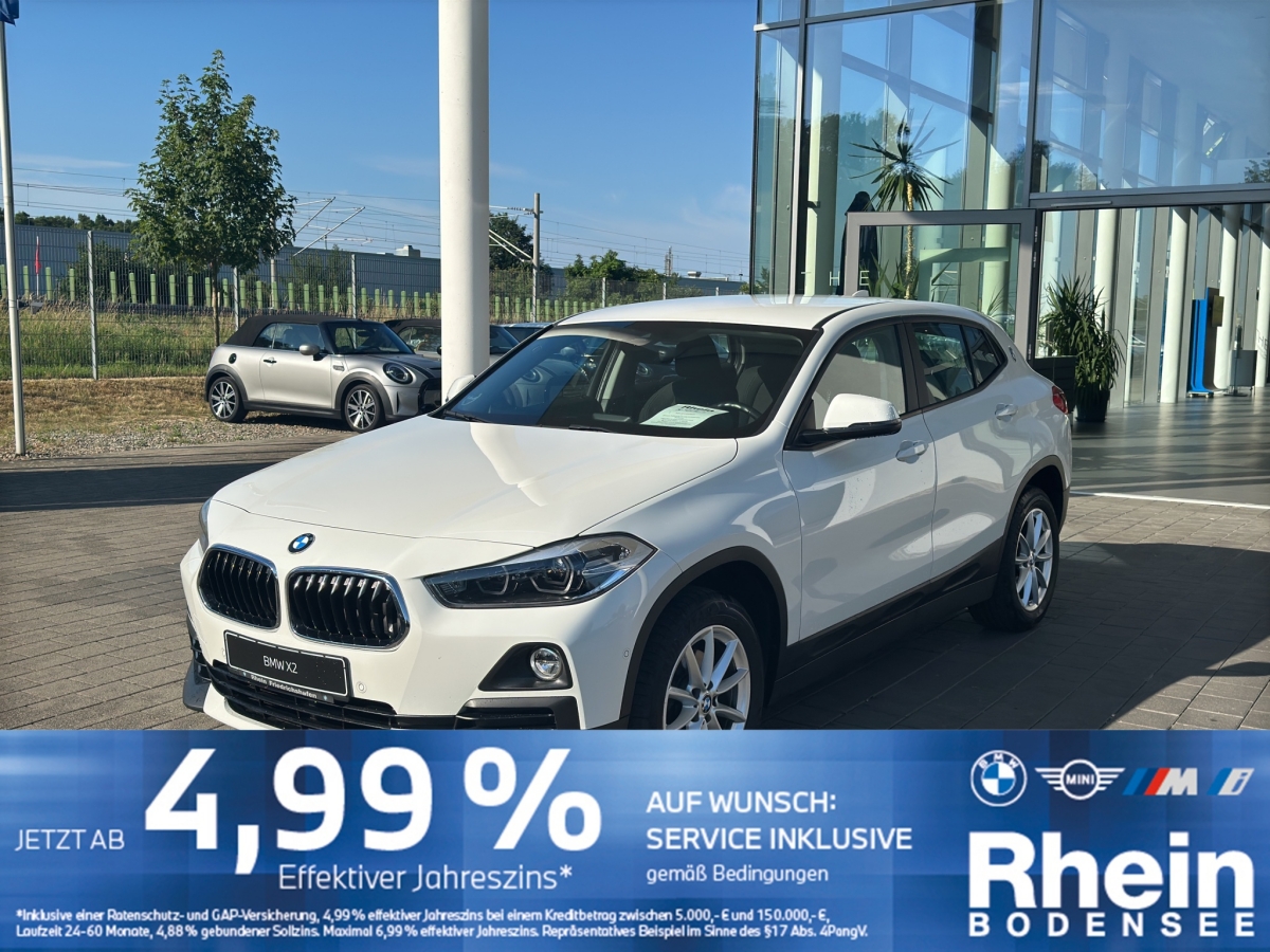 BMW X2 sDrive18d Advantage Rückfahrkamera PDC SH