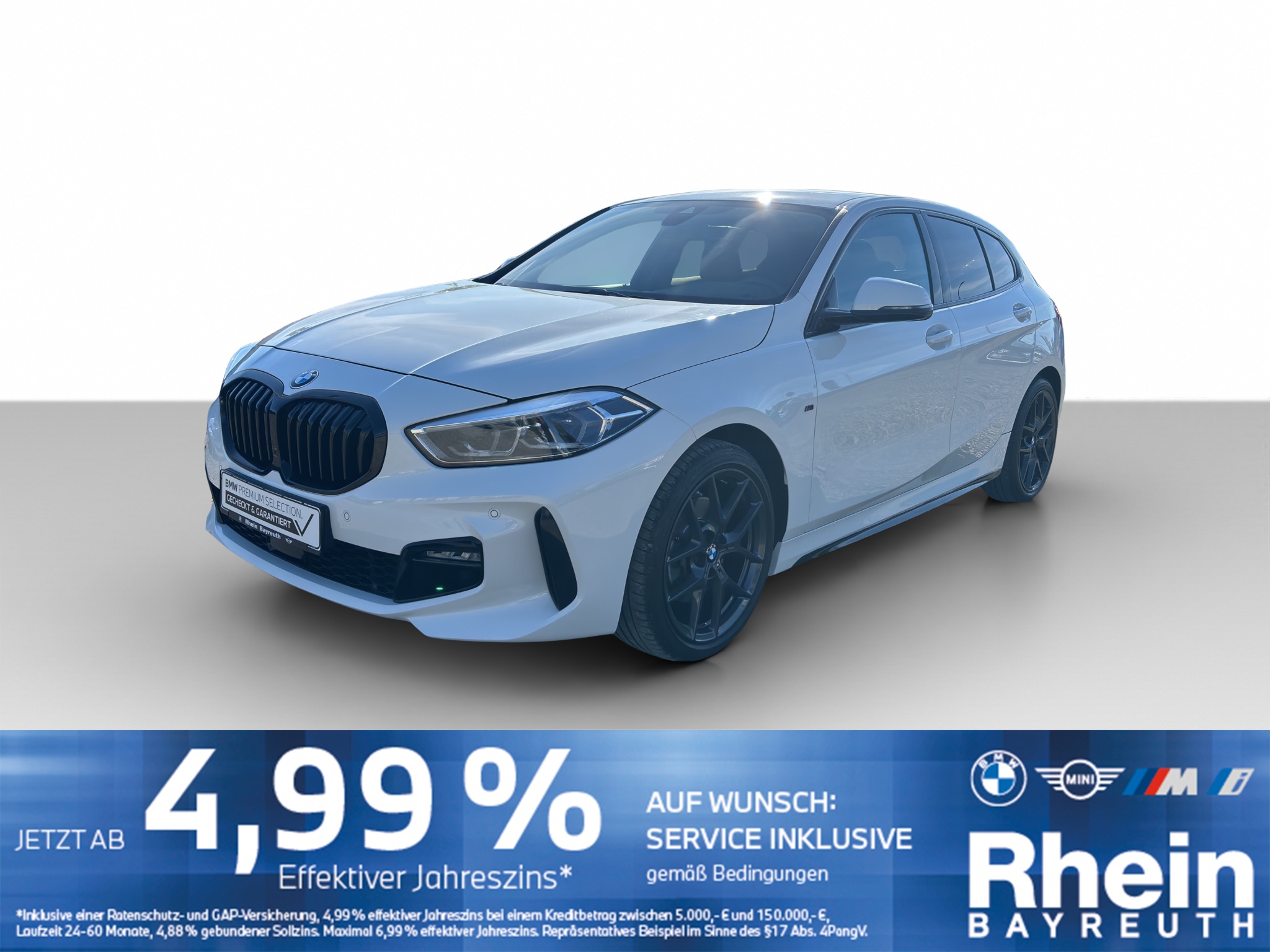 BMW 118i M Sportpaket Navi LED Lordose Shz PDC Mfl