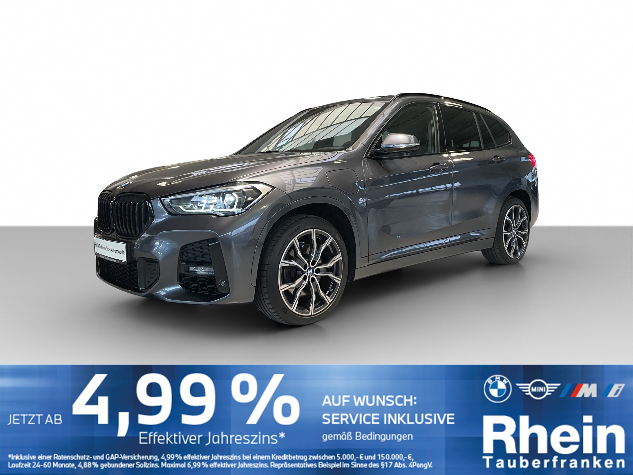 BMW X1 xDrive25e M Sport AHK Pano Parkassist. A