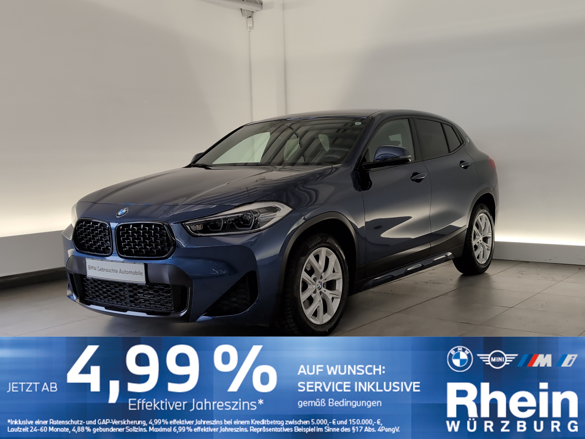 BMW X2 sDrive20i Mesh HiFi/DAB/Lordose