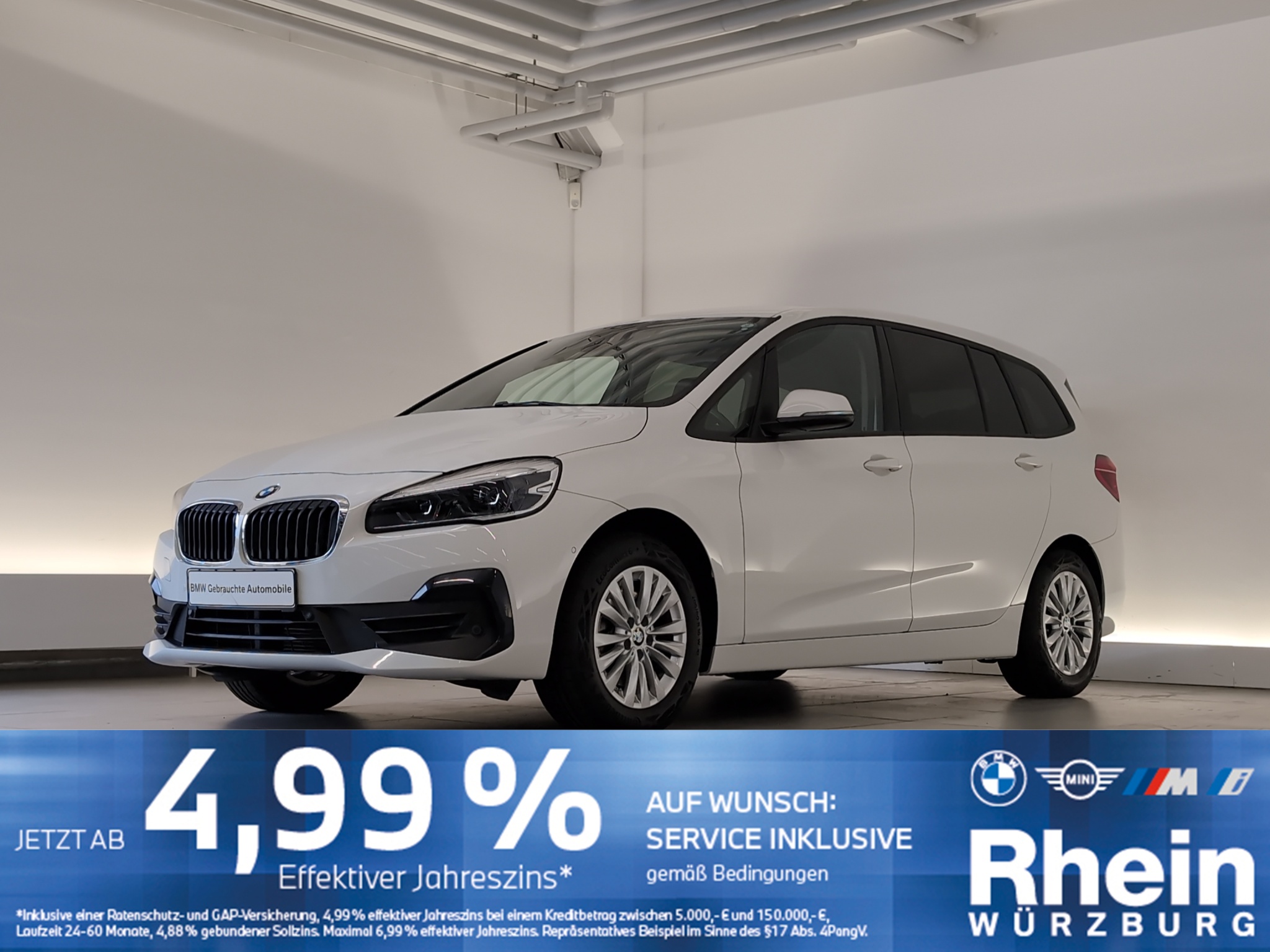 BMW 218i Gran Tourer Lordose/DAB/PDC