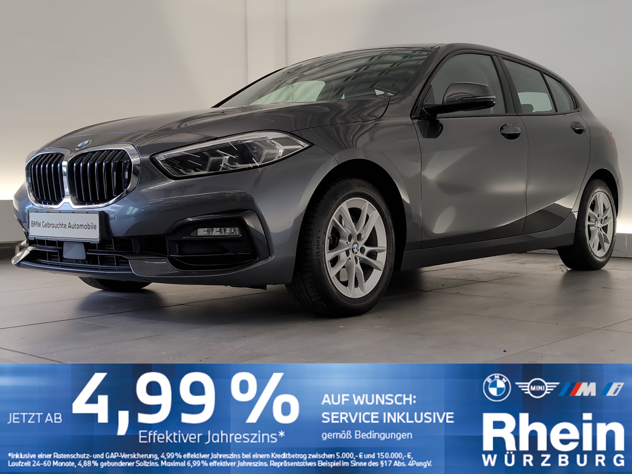 BMW 118d Sport Line SHZ/PDC/Pano