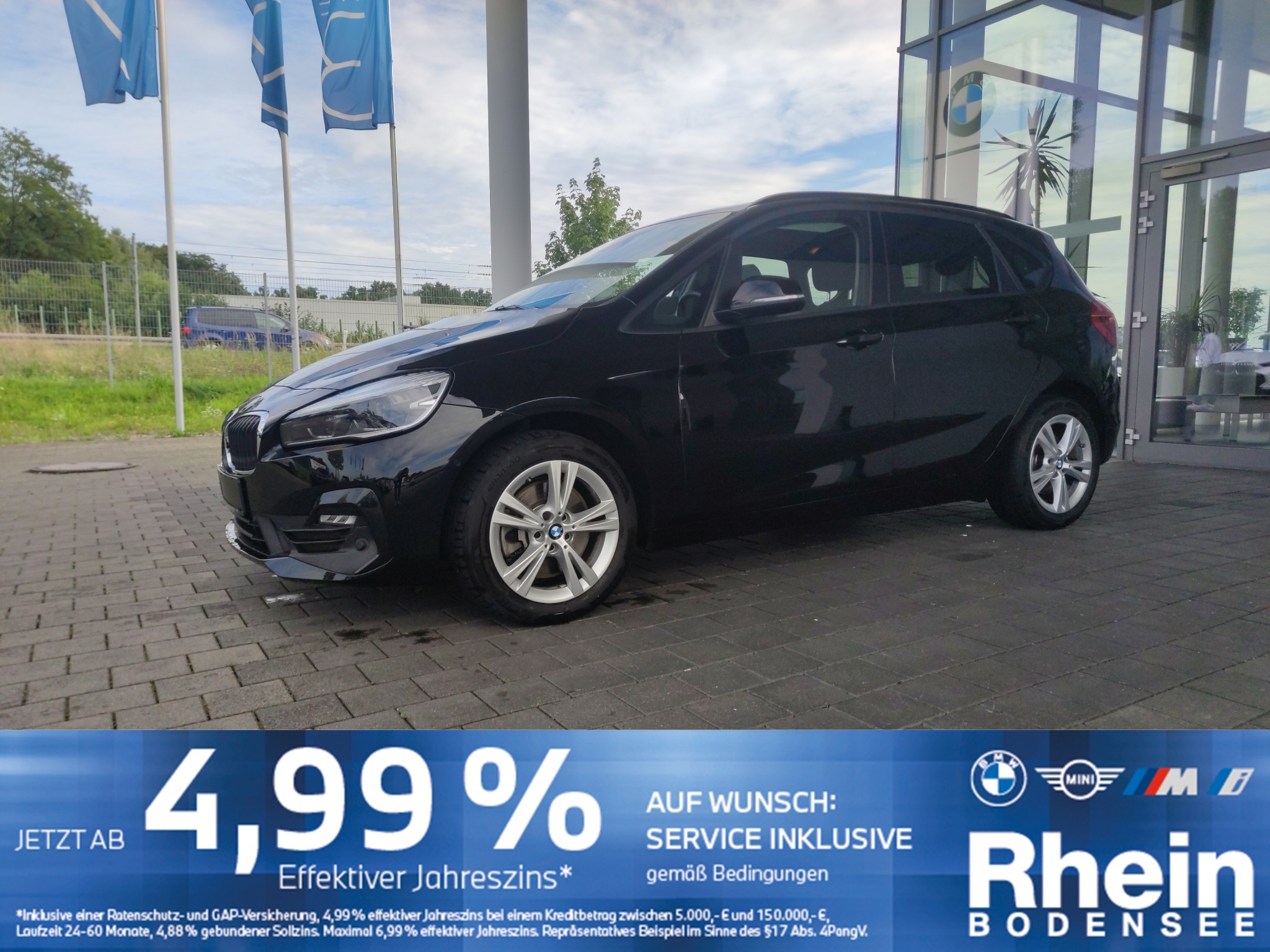 BMW 225i xDrive Active Tourer Advantage Panoramadach