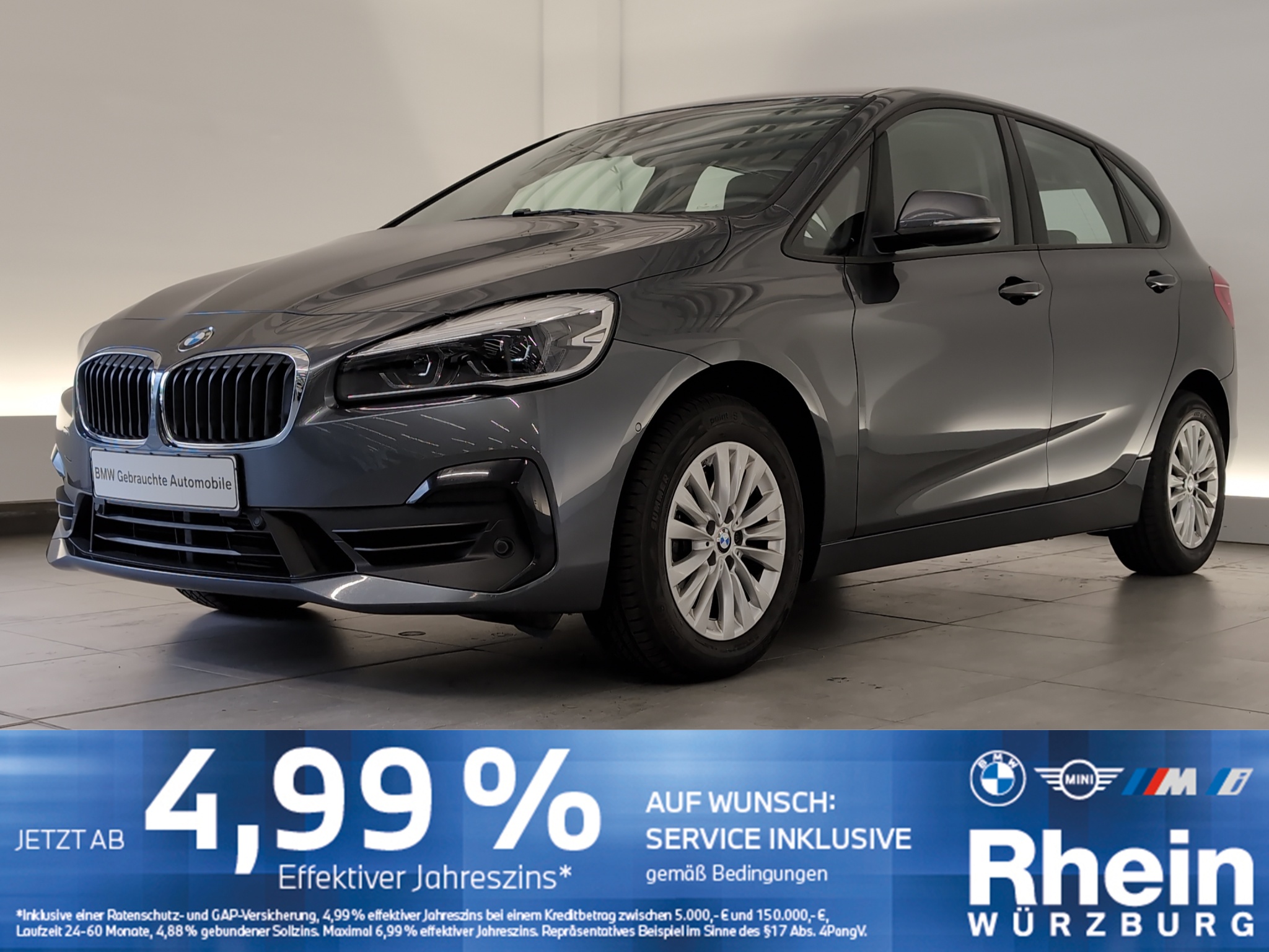 BMW 218d Active Tourer SHZ/DAB/AHK