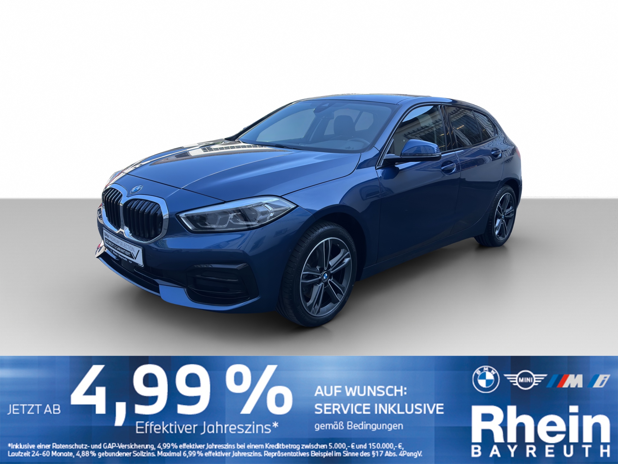 BMW 118i Sport Line Navi AdapLED Hifi Sitze el. Shz