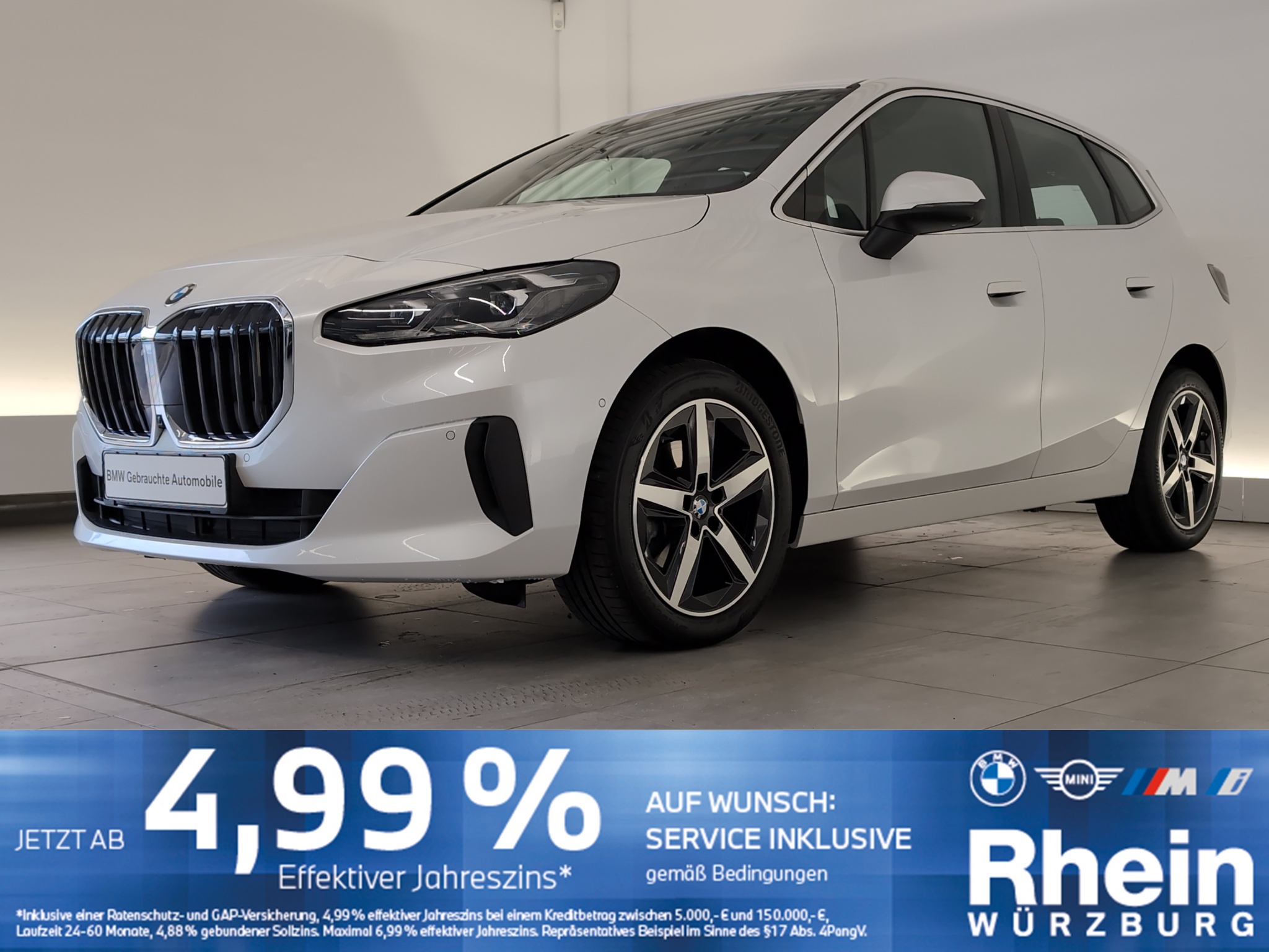 BMW 218d Active Tourer LED/DAB/SHZ