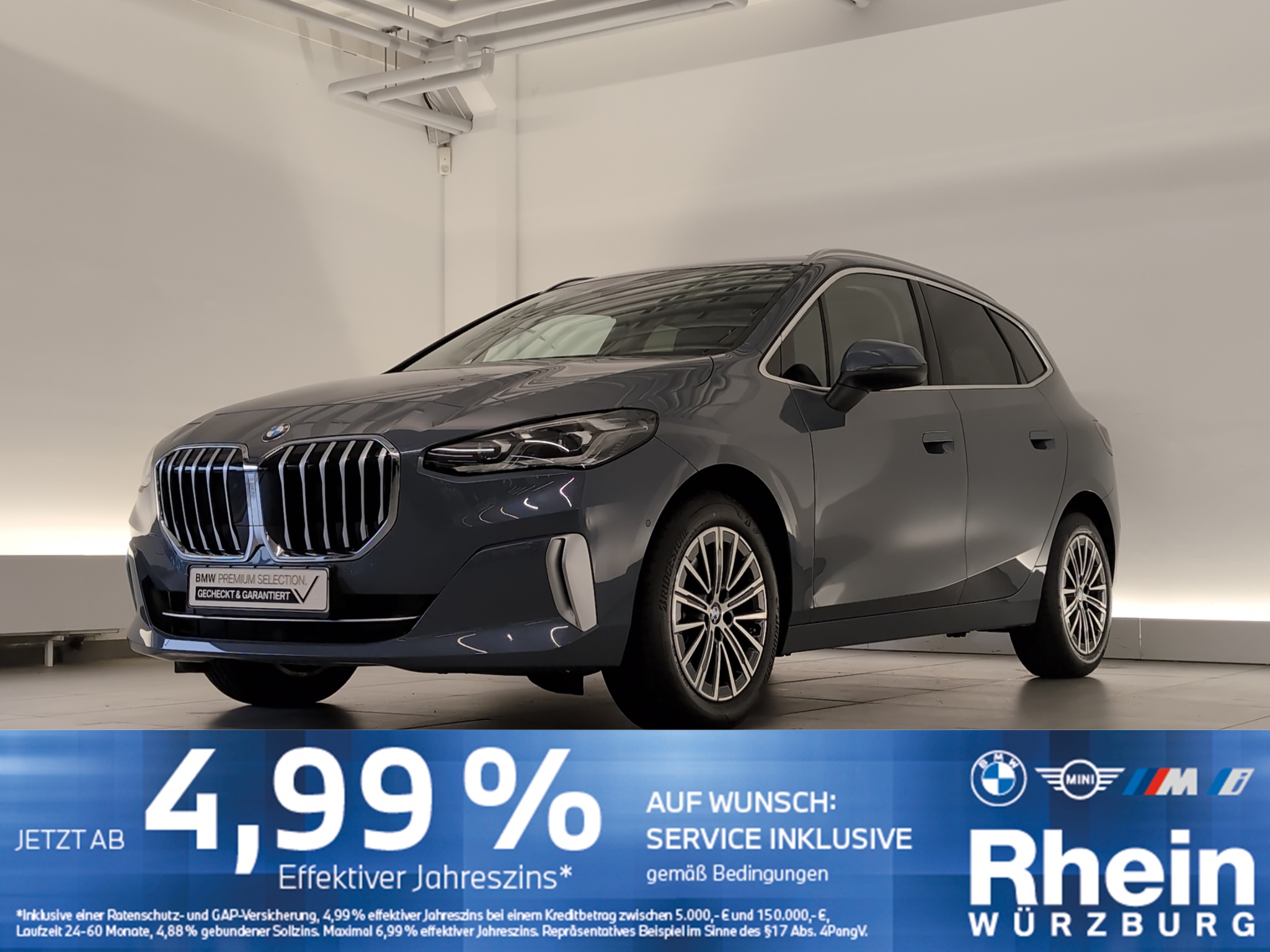BMW 216i Active Tourer Luxury Line Panorama/DAB/HiFi