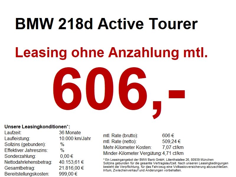 BMW 218d Active Tourer