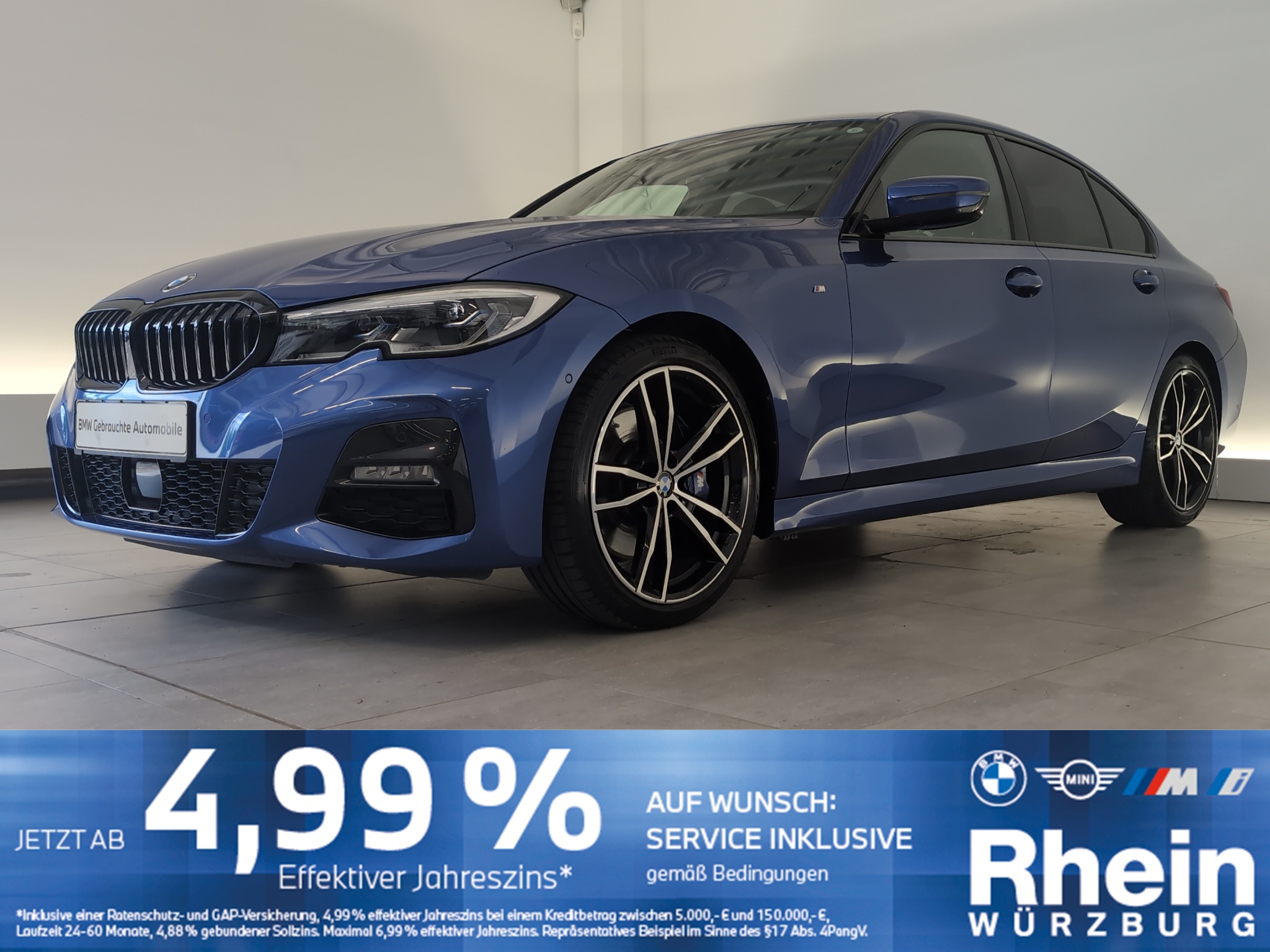 BMW 320d xDrive Limousine M Sport Laser/HUD/DAB
