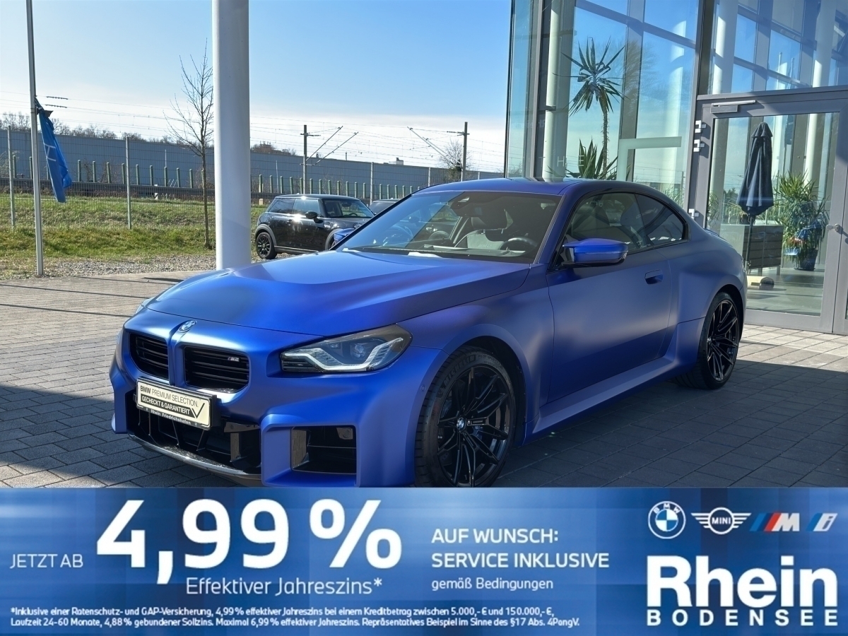 BMW M2 Coup H&K Glasdach Lenkradheizung Rückfahrka.