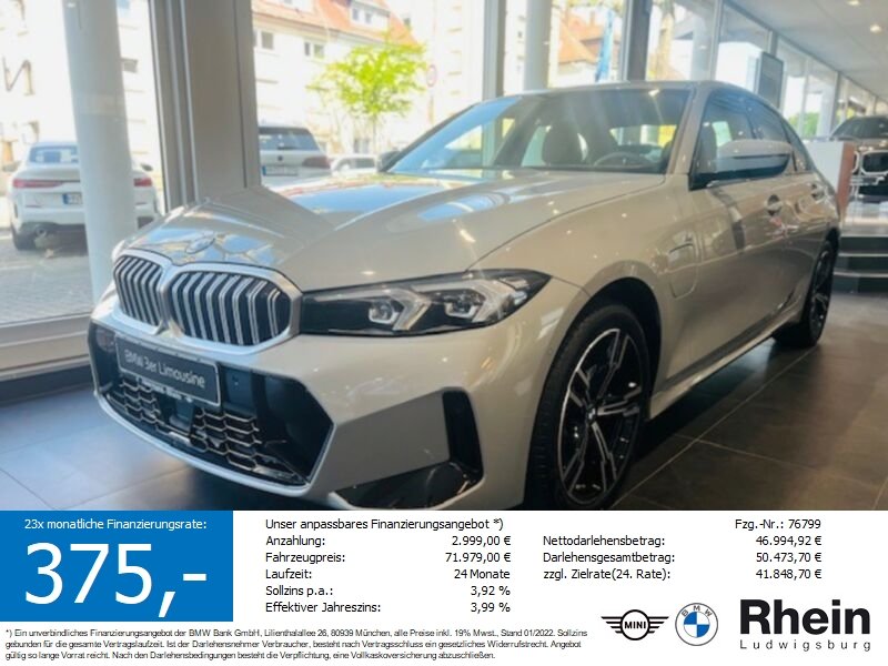 BMW 330e Limousine M-Sport HiFi ACC