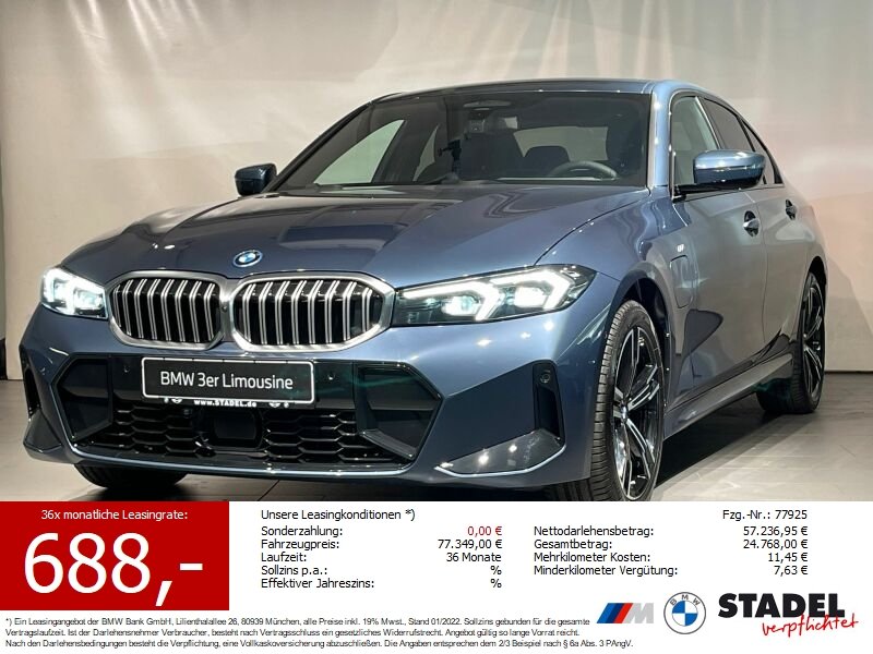 BMW 330e xDrive Limousine M Sportpaket