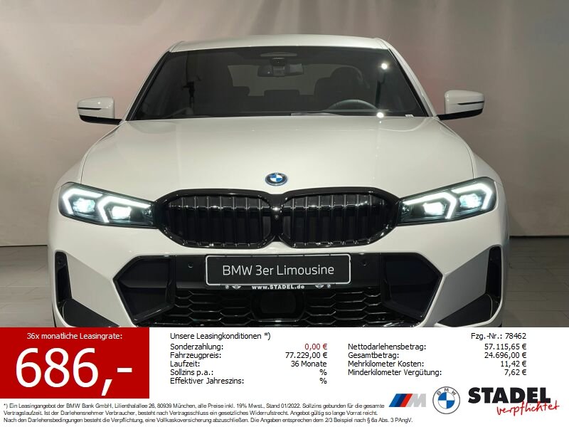 BMW 330e xDrive Limousine M Sportpaket