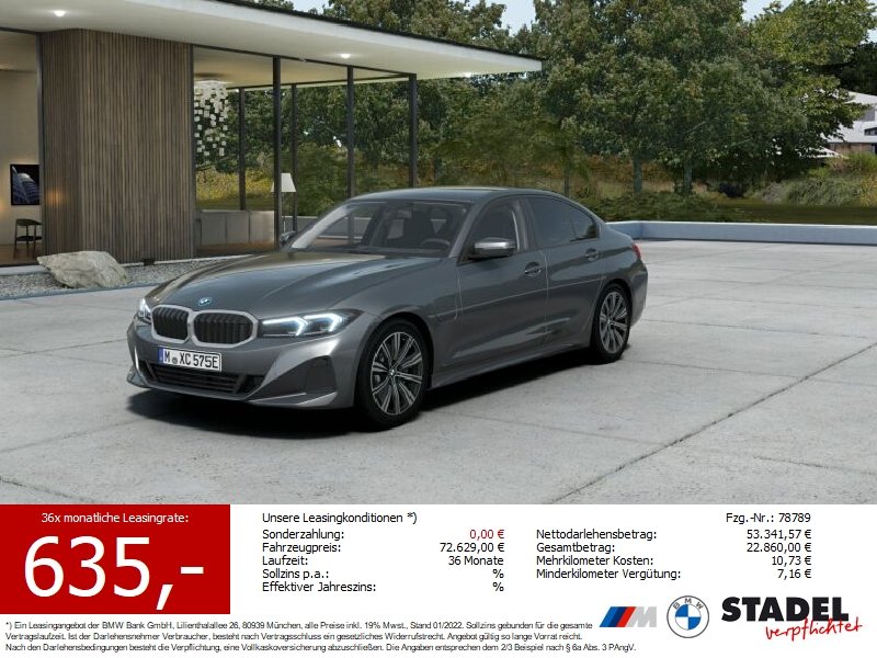 BMW 330e Limousine