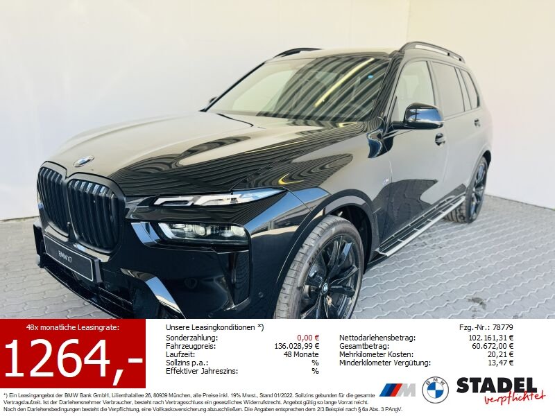 BMW X7 xDrive40d M Sportpaket  Gewerbekundenaktion