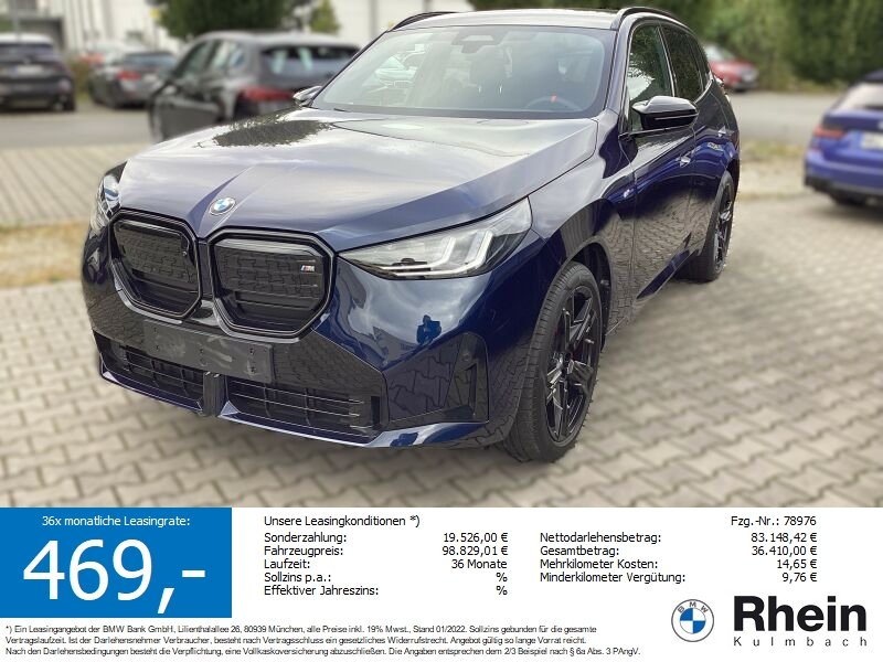 BMW X3 M50 xDrive sofort verfügbar