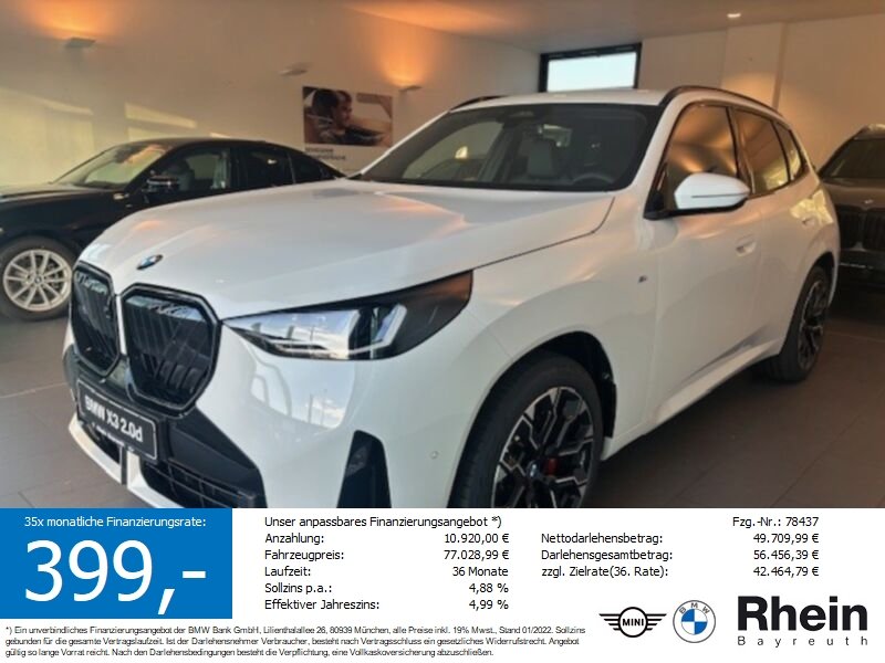 BMW X3 20d xDrive M Sportpaket