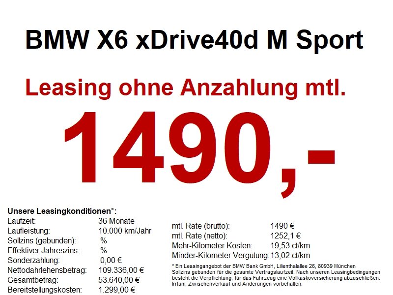 BMW X6 xDrive40d M Sport