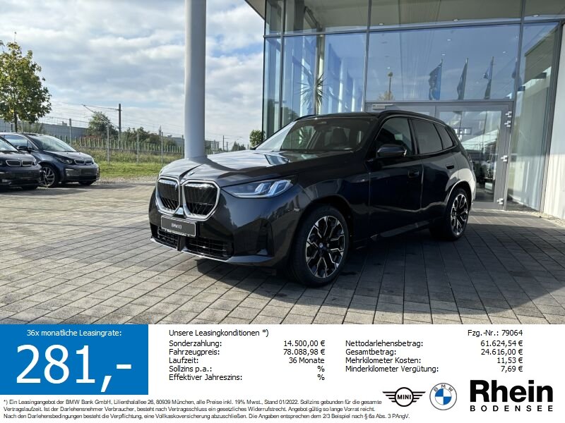 BMW X3 20d xDrive M Sportpaket