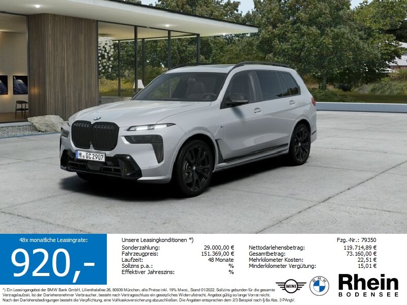 BMW X7 xDrive40d M Sportpaket