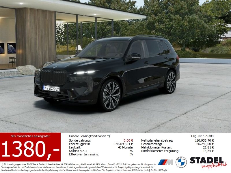 BMW X7 xDrive40d M Sportpaket