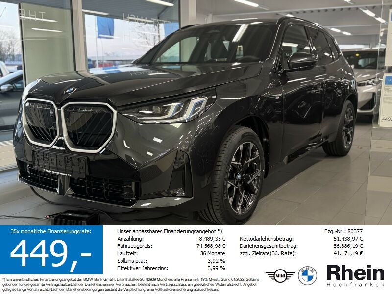 BMW X3 20d xDrive  M-Sportpaket   AHK schwenkbar