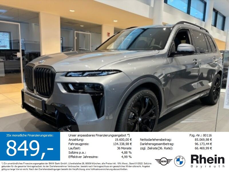 BMW X7 xDrive40d M Sportpaket