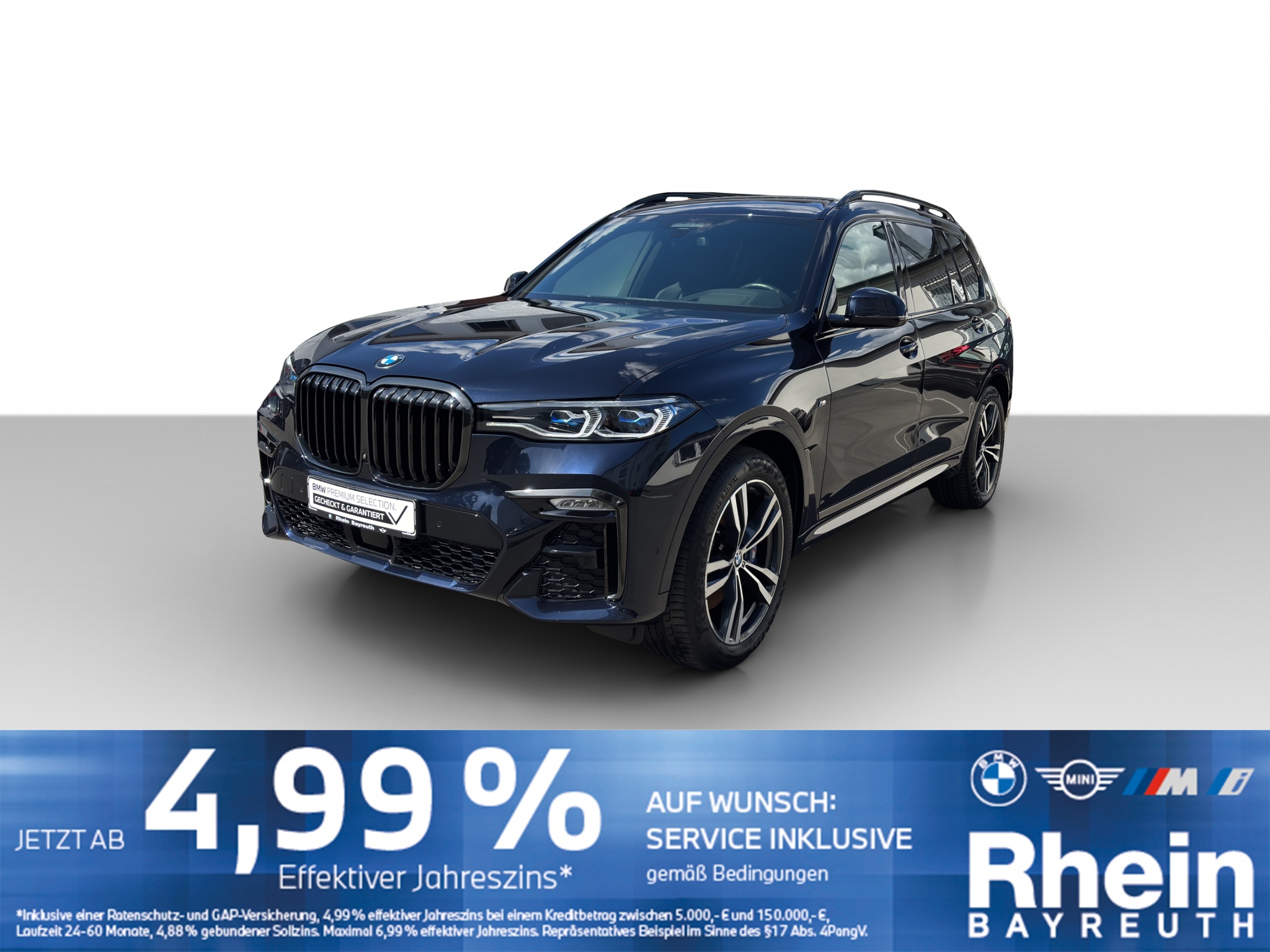 BMW X7 xDrive40d M Sportpaket TOP AUSSTATTUNG 7 Sitz