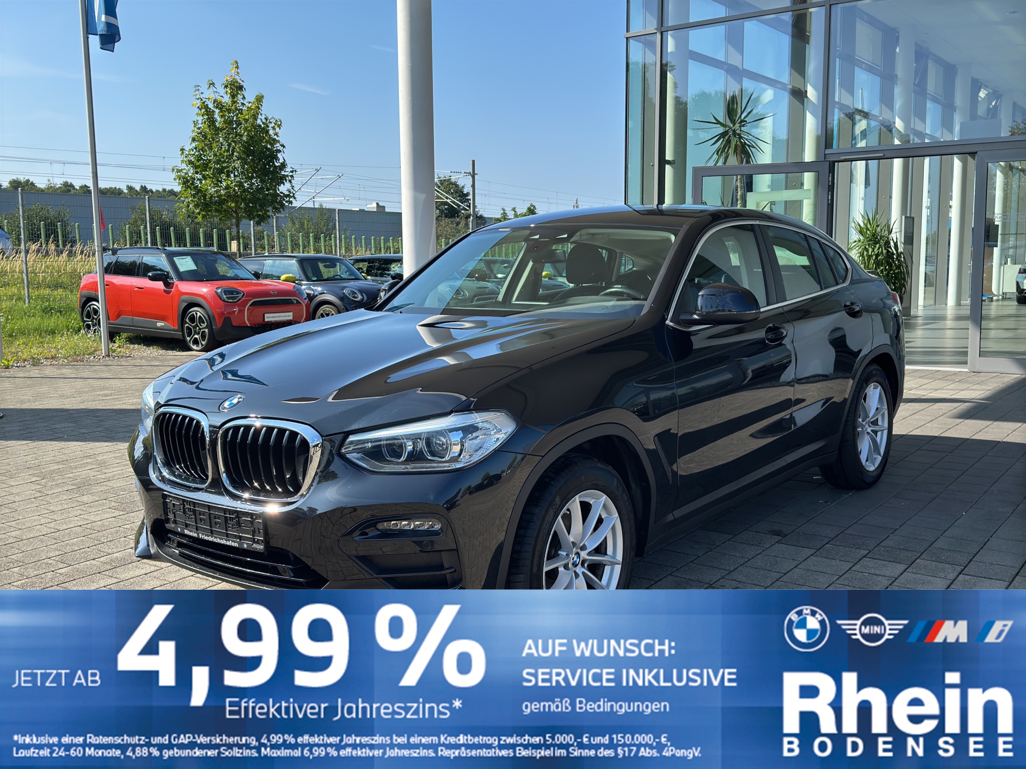 BMW X4 xDrive20i Advantage Navi SH Lordosenstütze