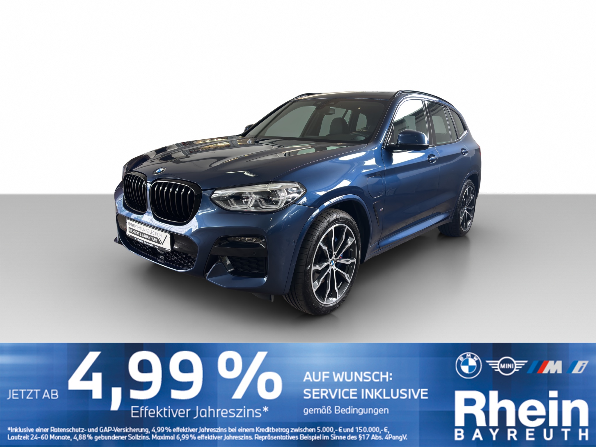 BMW X3 xDrive30e M Sport AdapLED ACC HUD AHK GSD
