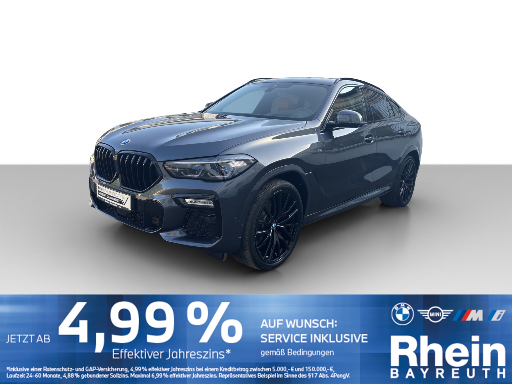 BMW X6 xDrive30d M Sport Navi Laser HUD AHK GSD Hifi