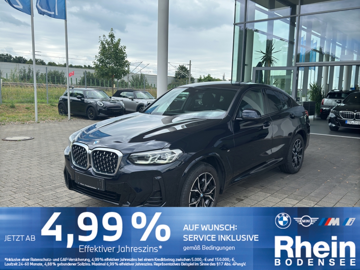 BMW X4 xDrive20d M Sport AHK HiFi Ad.LED Rückfahrkam