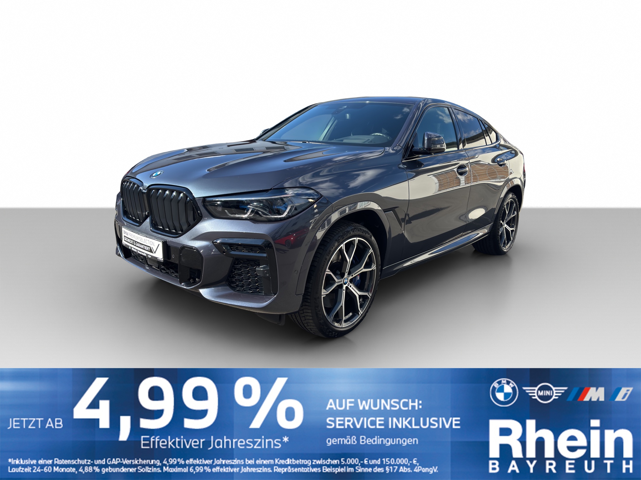BMW X6 M50i Navi Laser HUD Hifi HK Soft Close Park+