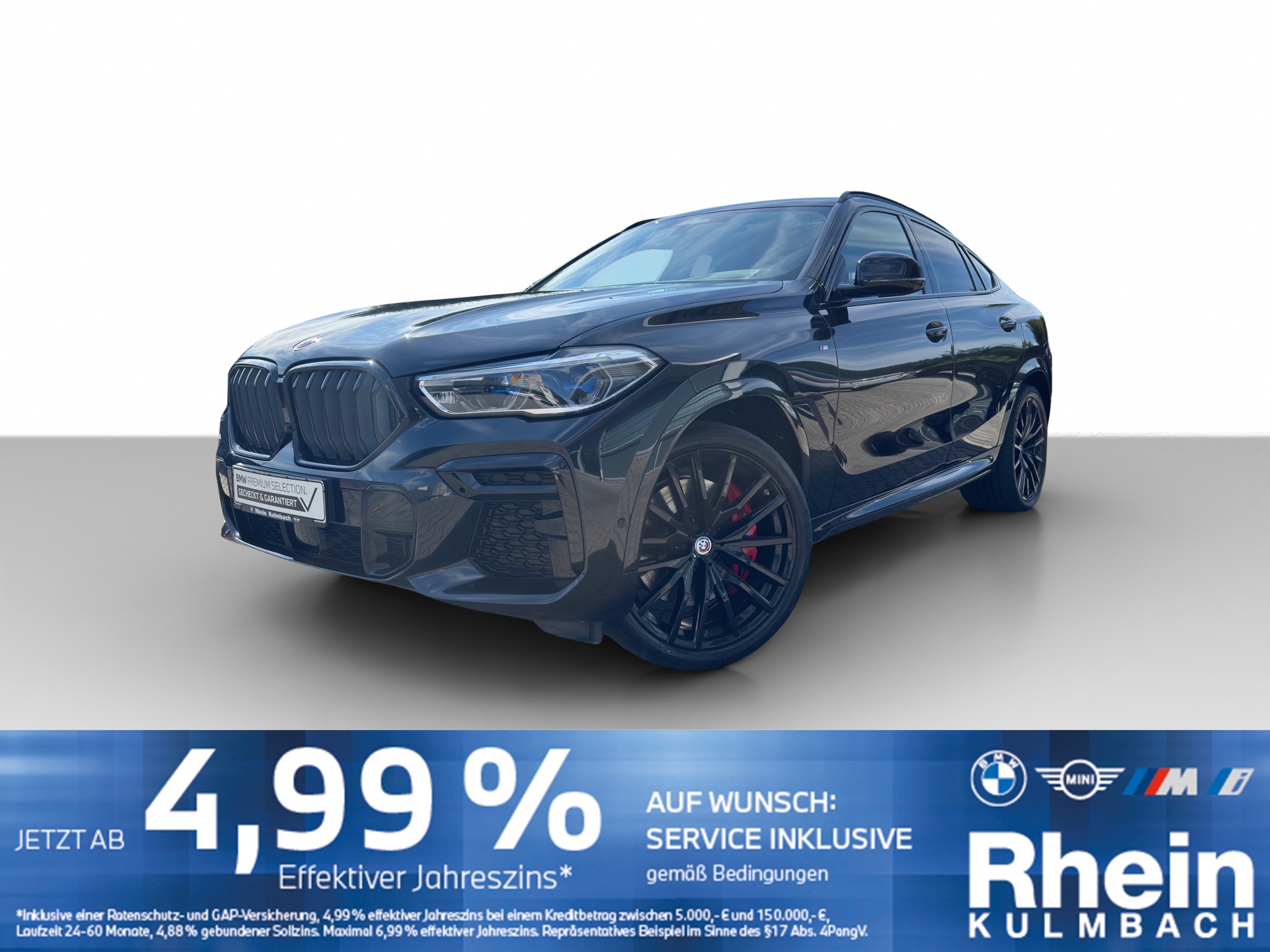 BMW X6 xDrive40d M Sport Navi Laser HUD AHK GSD Hifi