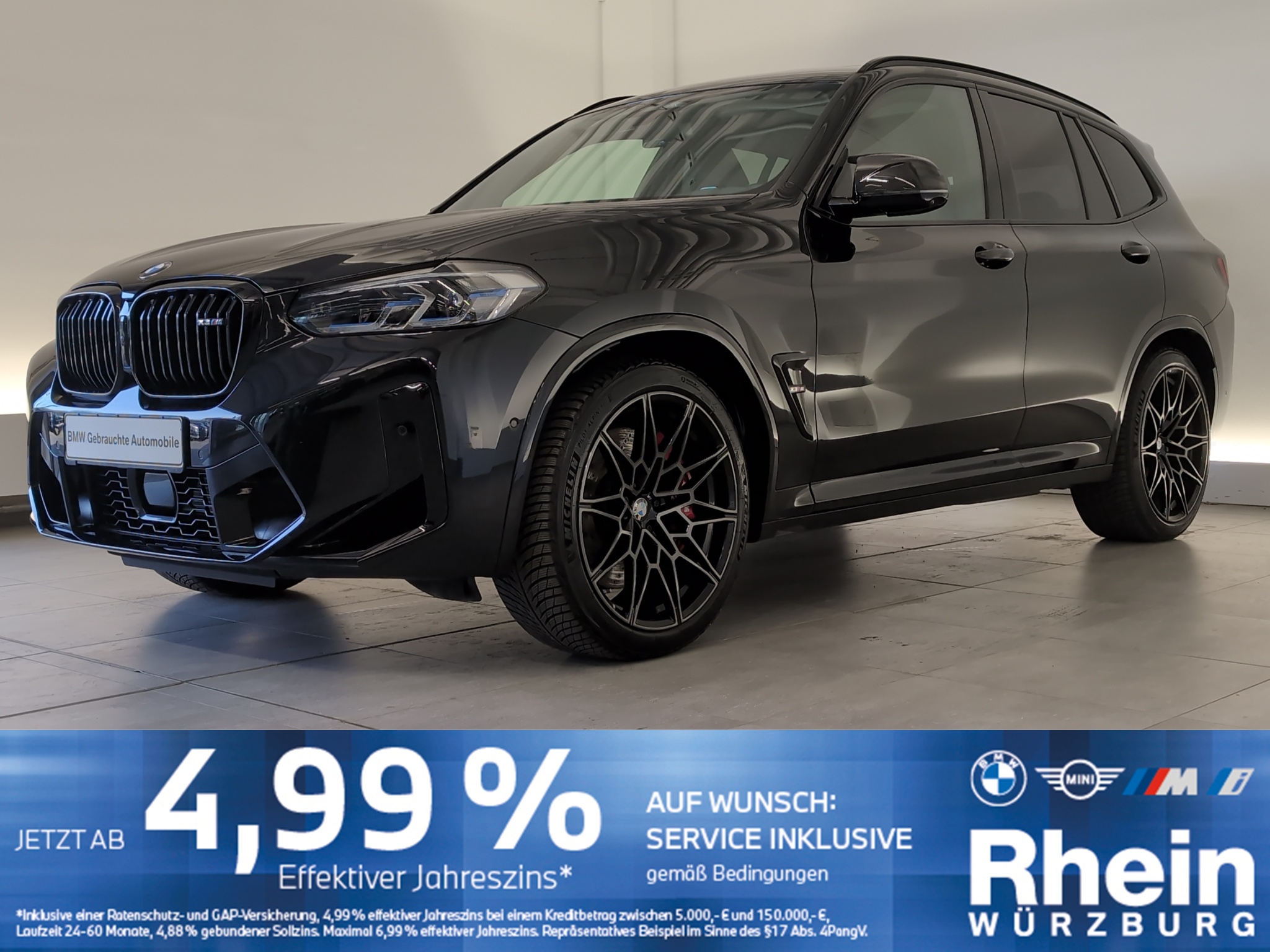 BMW X3 M M Sport HUD/H&K/Pano