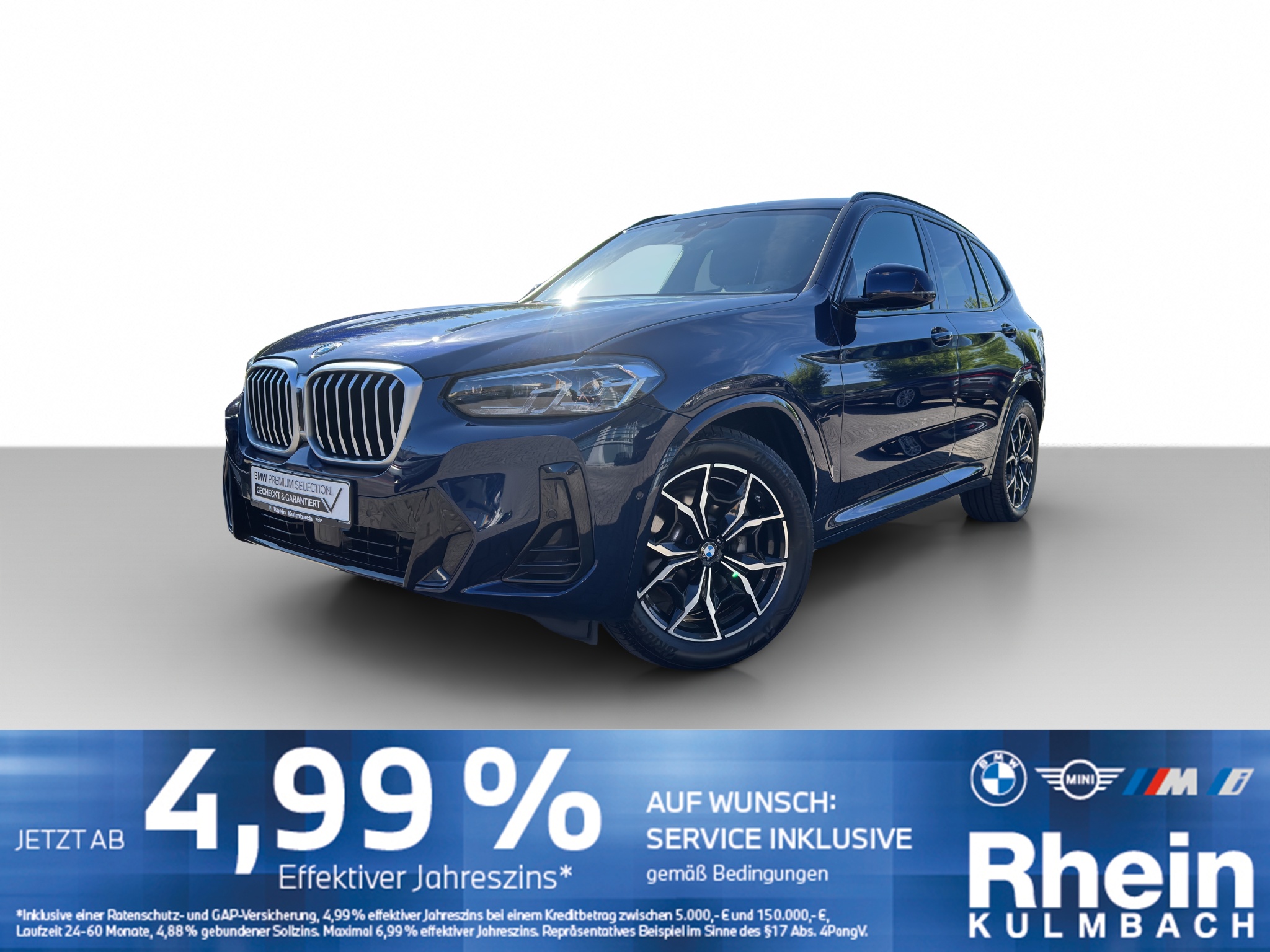 BMW X3 xDrive30d M Sportpaket Navi AdapLED Hifi AHK