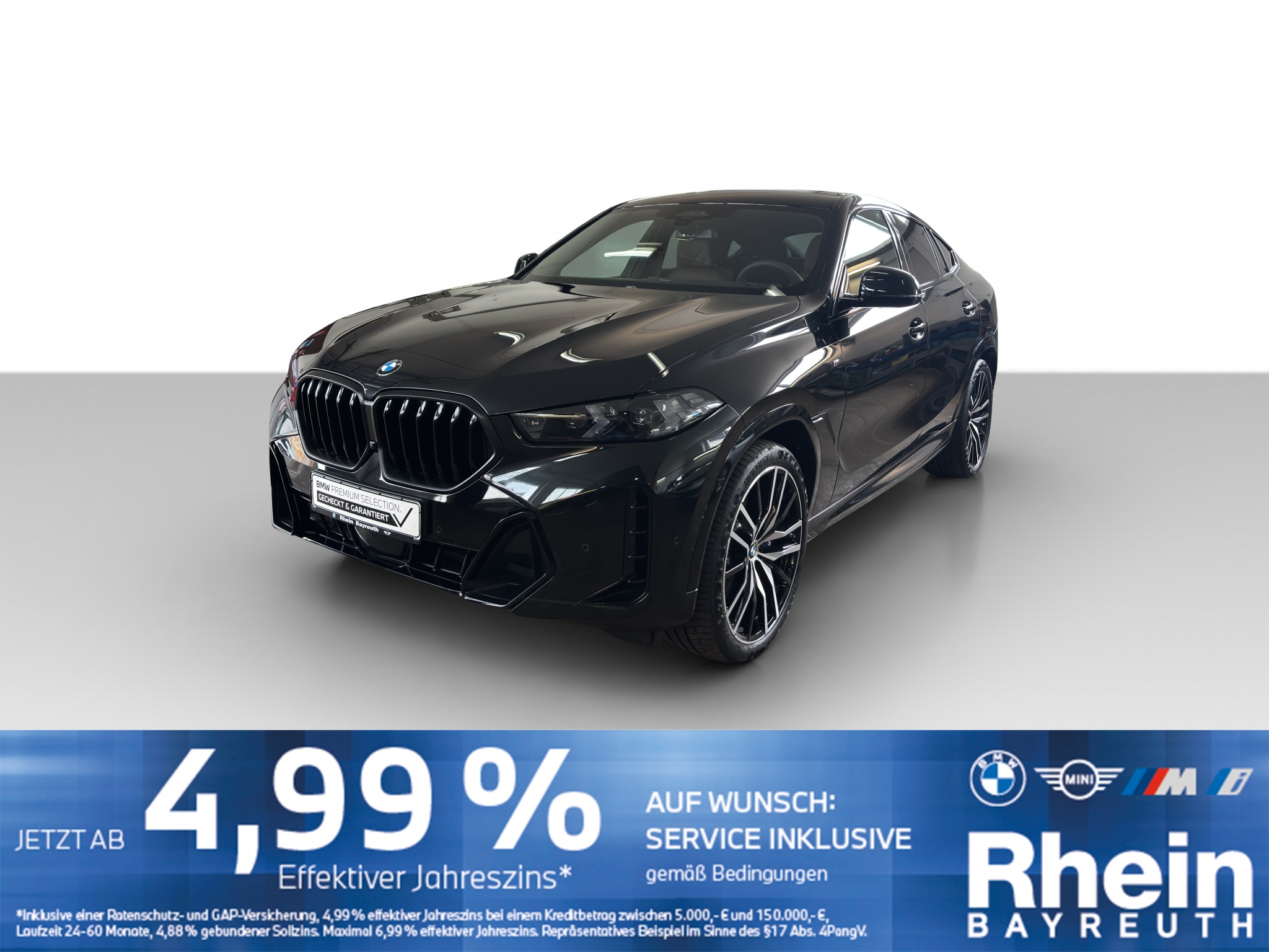 BMW X6 xDrive40d M Sport Navi AdapLED AHK GSD HifiHK