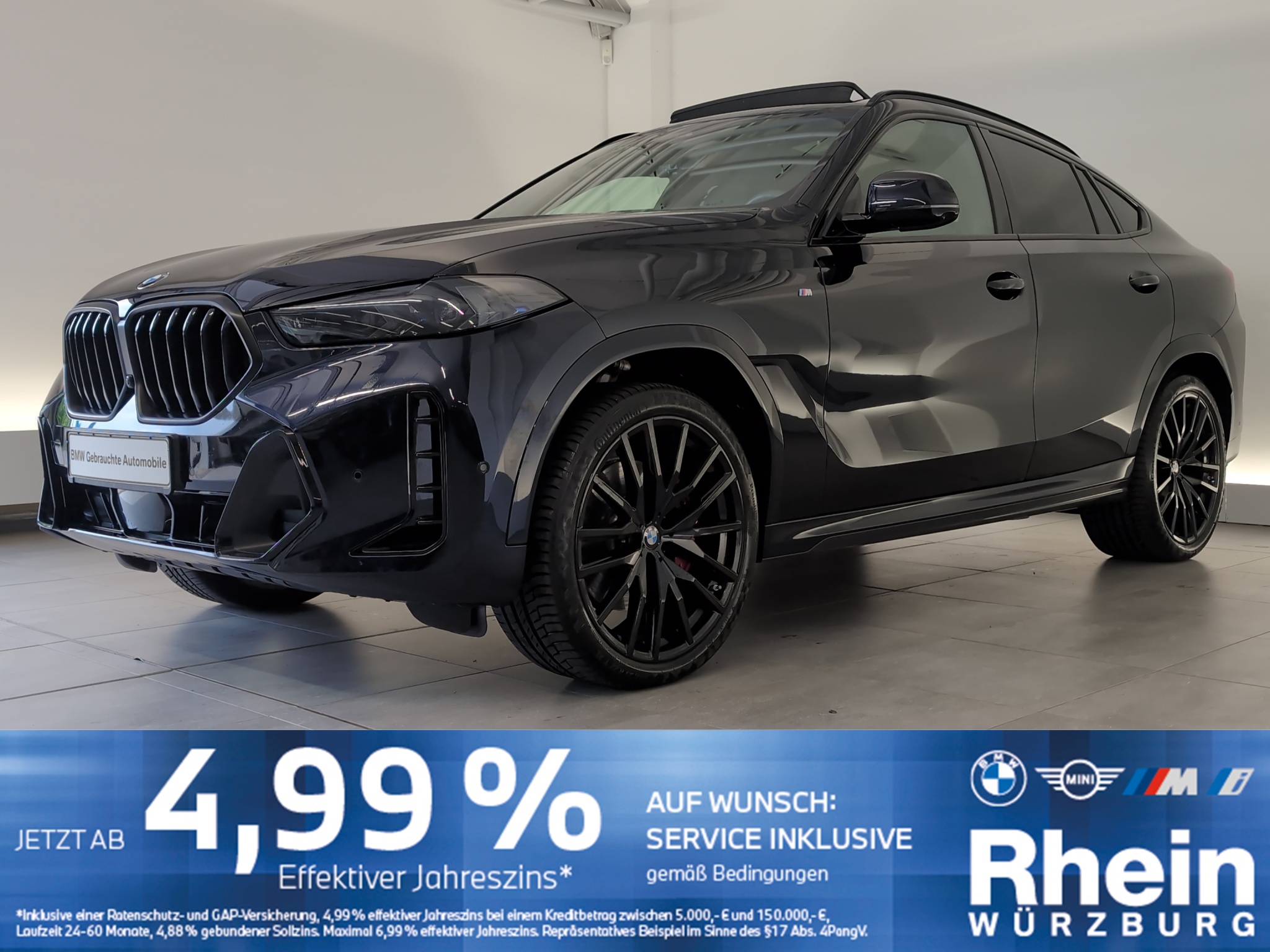BMW X6 xDrive30d M Sport Pro H&K/Pano/AHK