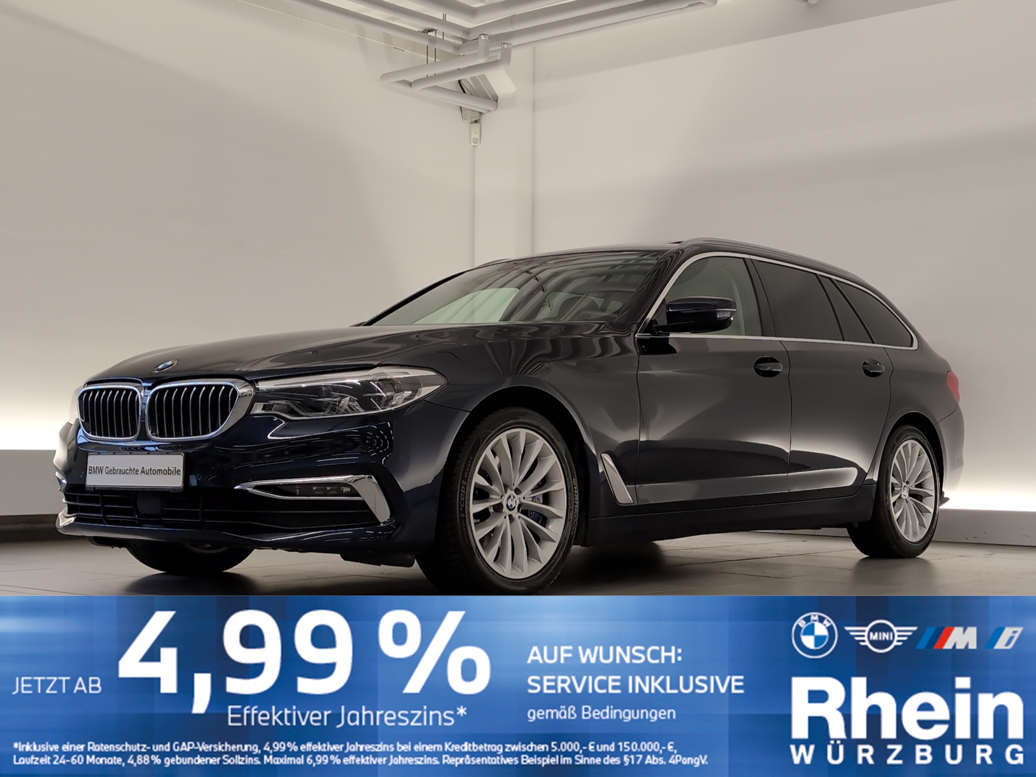 BMW 540i xDrive Touring Luxury Line HiFi/PDC/Pano