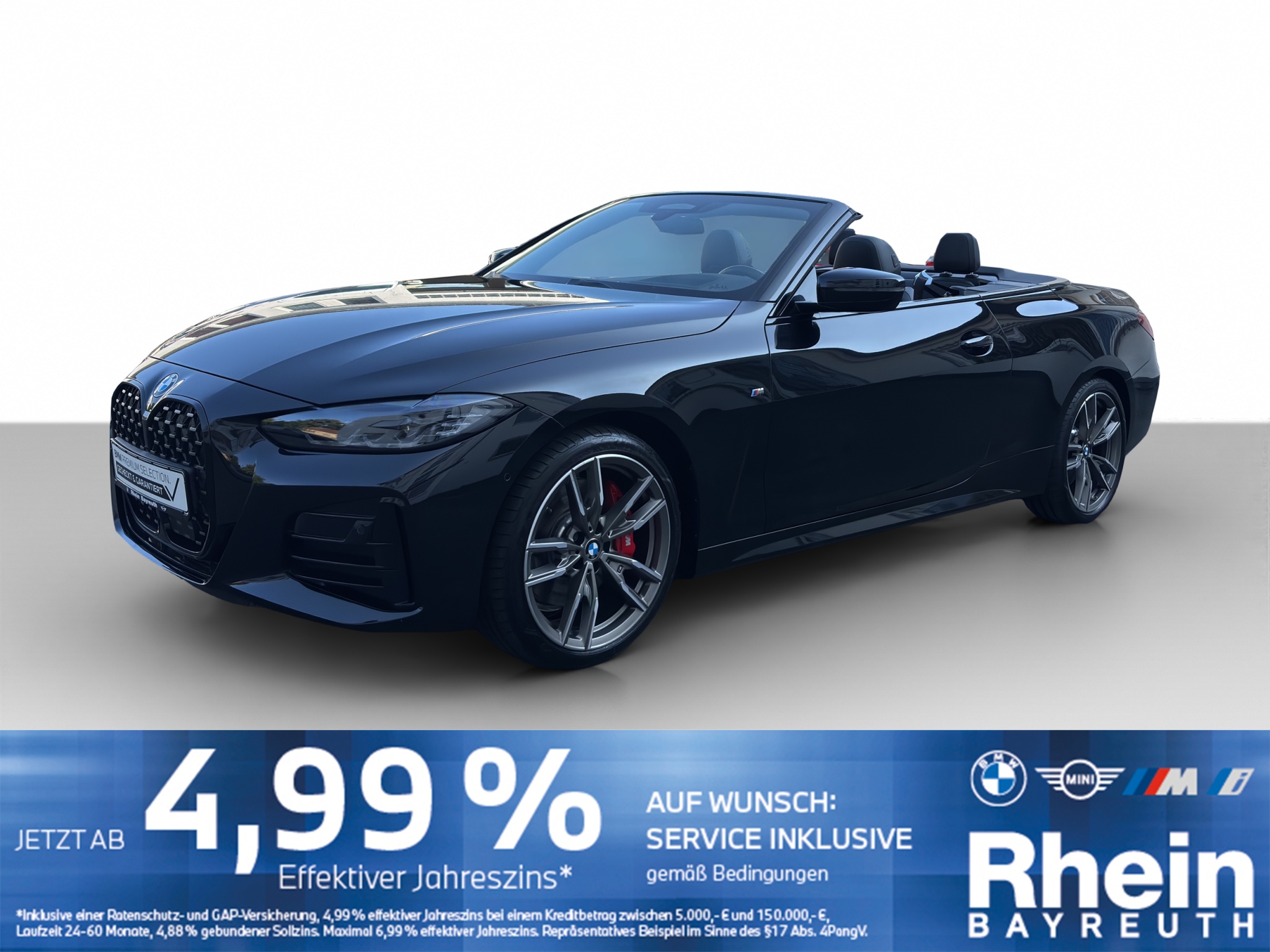 BMW M440i xDrive Cabrio Navi LED HUD Hifi Alarm